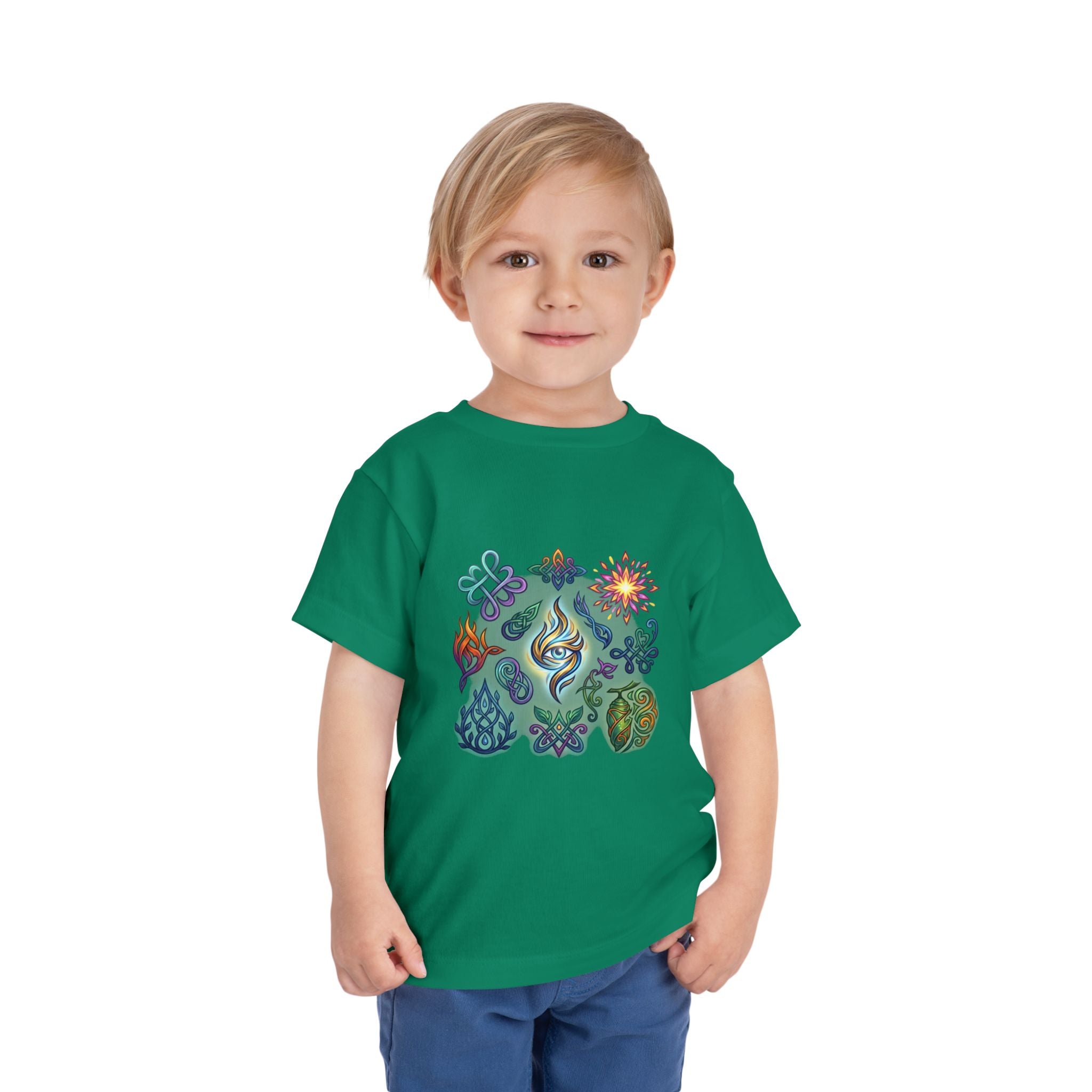 Toddler Spiritual Elemental Tee - Mystical Nature Magic