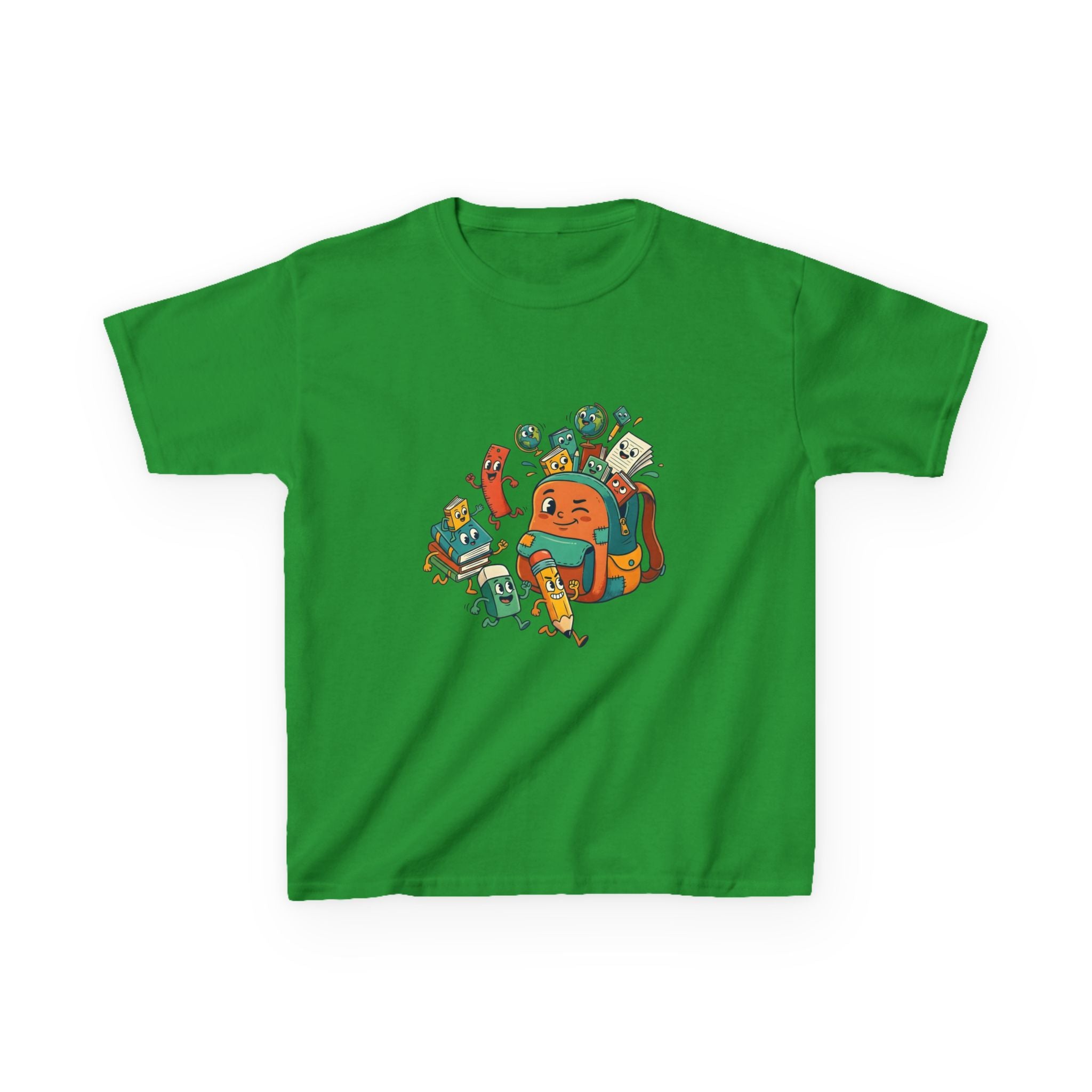 Kids T-Shirt - Cartoon School Supplies | Back to School