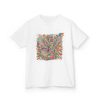 Kids Mythical Phoenix Tee - Energetic Psychedelic Art