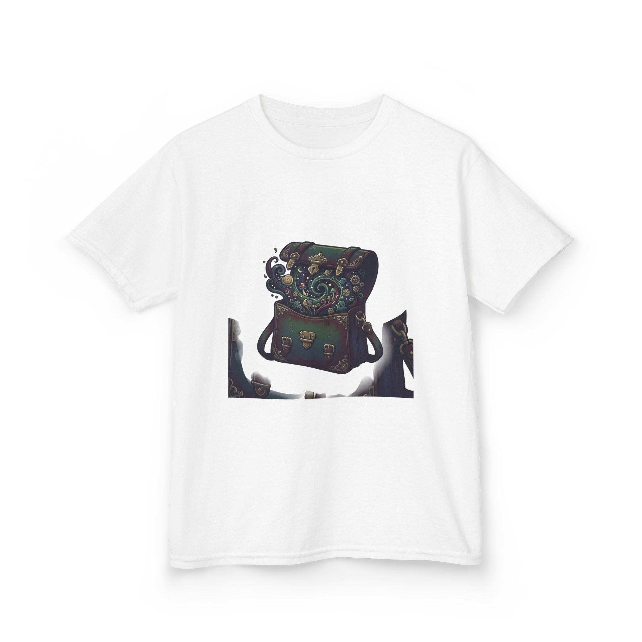 Kids Magic T-Shirt - Enchanted Bag Vortex Fantasy | Whimsical