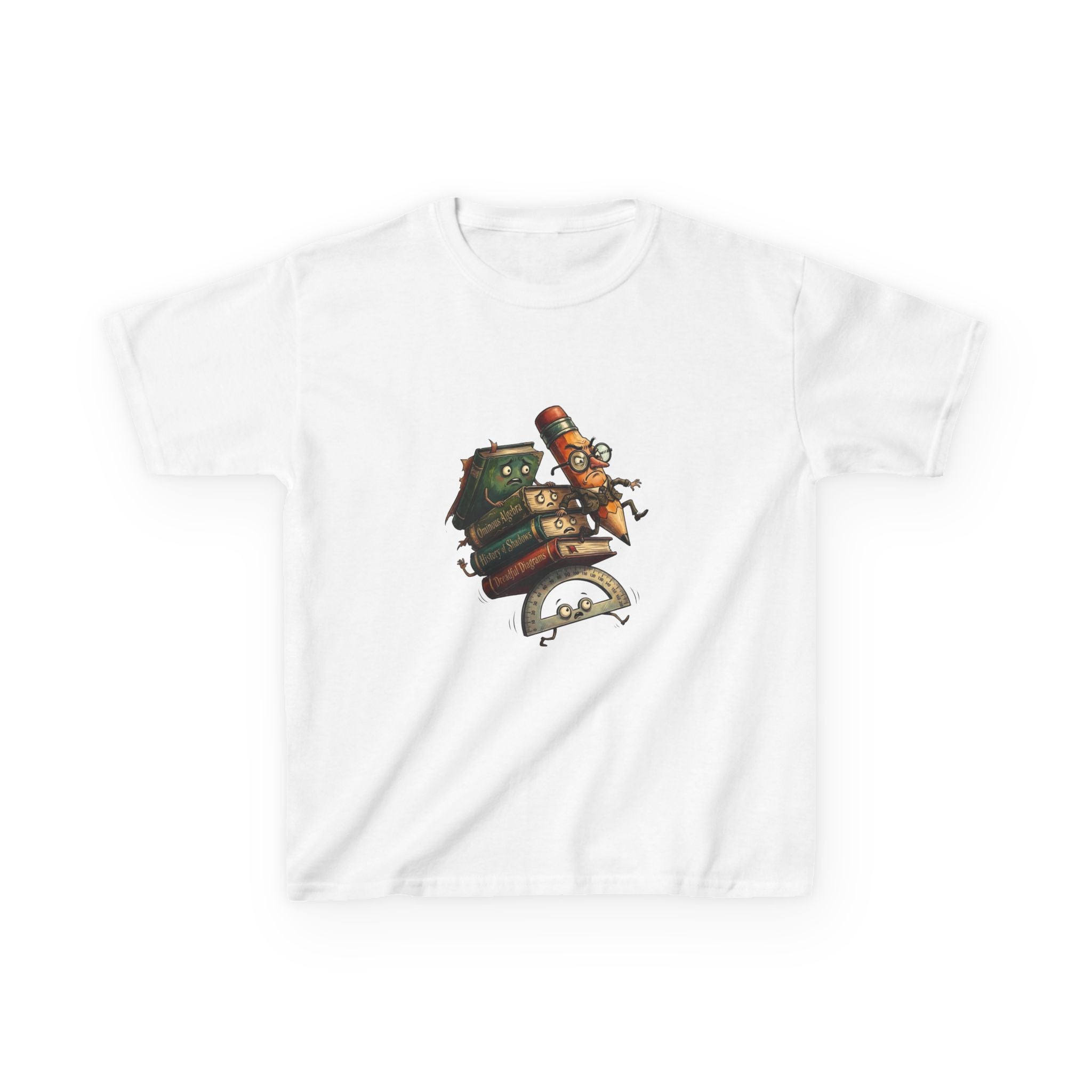 Kids T-Shirt - Funny Academic Stress | Ominous Algebra Design