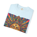 Unisex T-shirt - Psychedelic Sun Boho | Comfort Colors Garment-Dyed