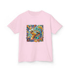Kids Tee - Dynamic School Supplies Cartoon | Back to School Fun
