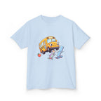 Kids School Bus Tee - Cute School Supplies Shirt | Back to School 2026