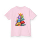 Kids T-Shirt - Cute Monster Pile | Whimsical Cartoon Design