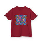 Kids Tee - Retro Geometric Kaleidoscope Abstract | 90s Aesthetic Top