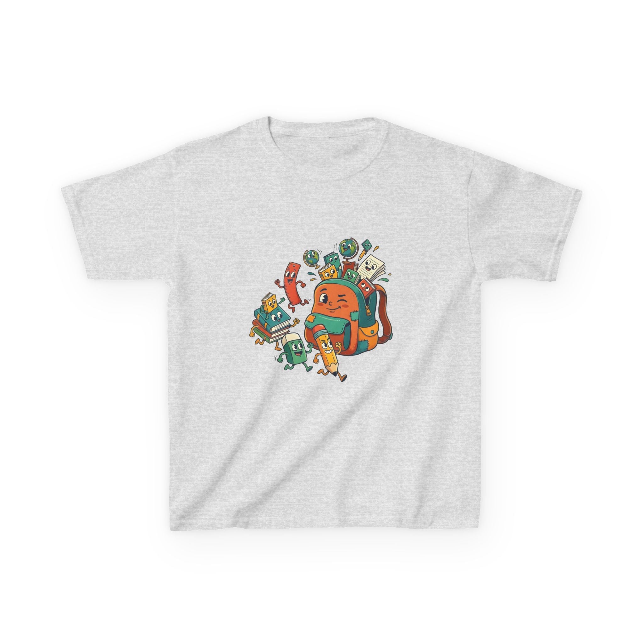 Kids T-Shirt - Cartoon School Supplies | Back to School