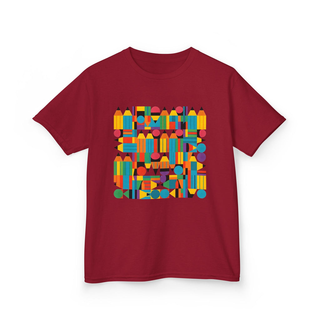 Kids Tee - Playful Geometric Abstract | Modern Art