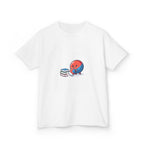 Kids Heavy Cotton Tee - Cute School Learning Cartoon Shirt