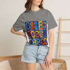 Unisex T-Shirt - Retro Tech 8-Bit Digital Display | Comfort Colors