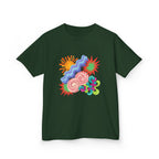 Kids T-Shirt - Playful Candy Explosion Abstract Art