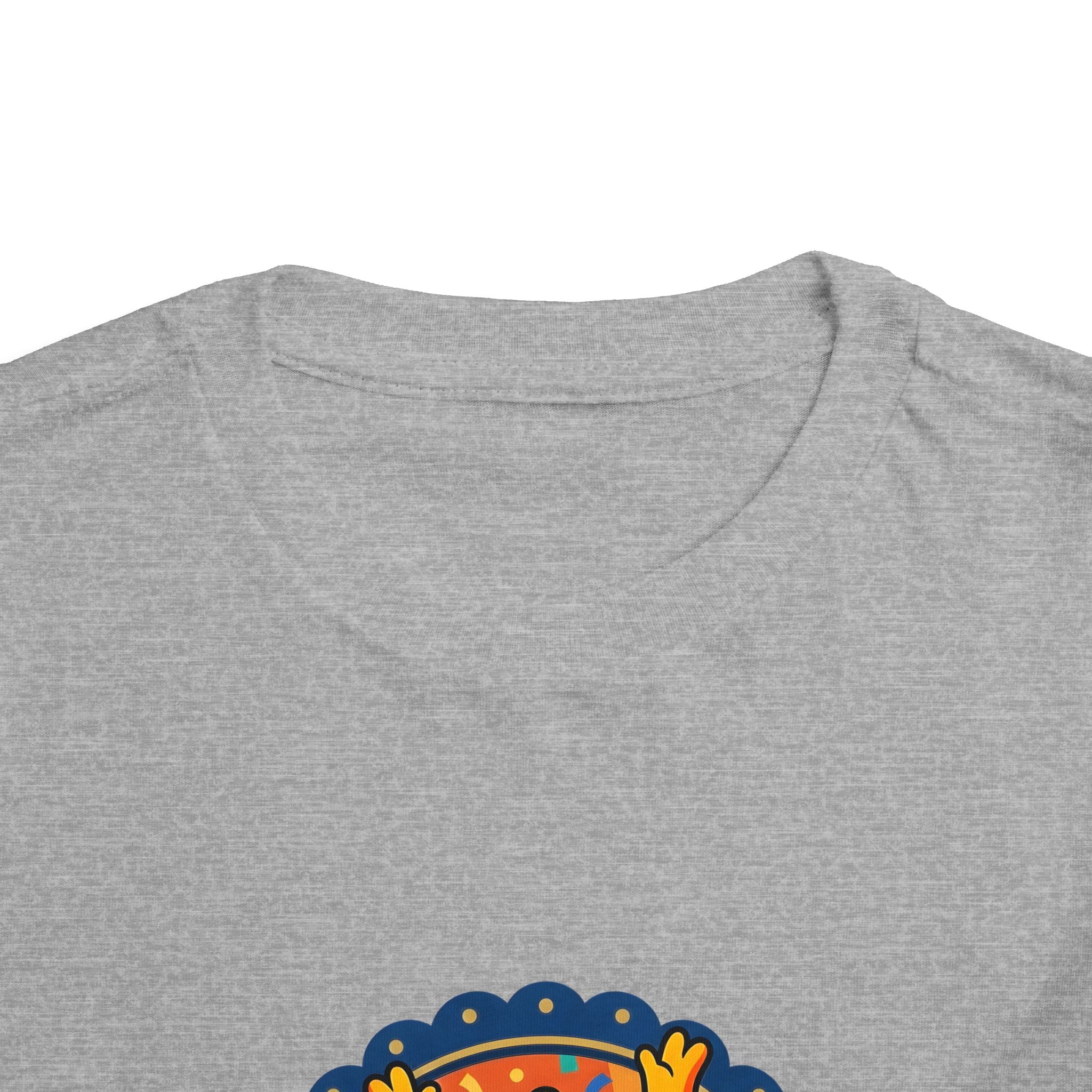 Toddler Tee - Vibrant Playful Celebration Dancing Confetti Shirt