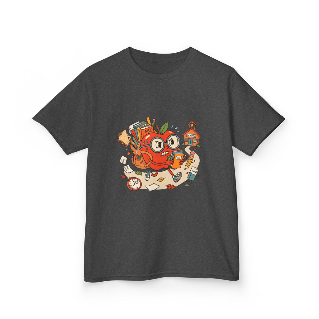 Kids Back to School Tee - Playful ABC 123 School Design