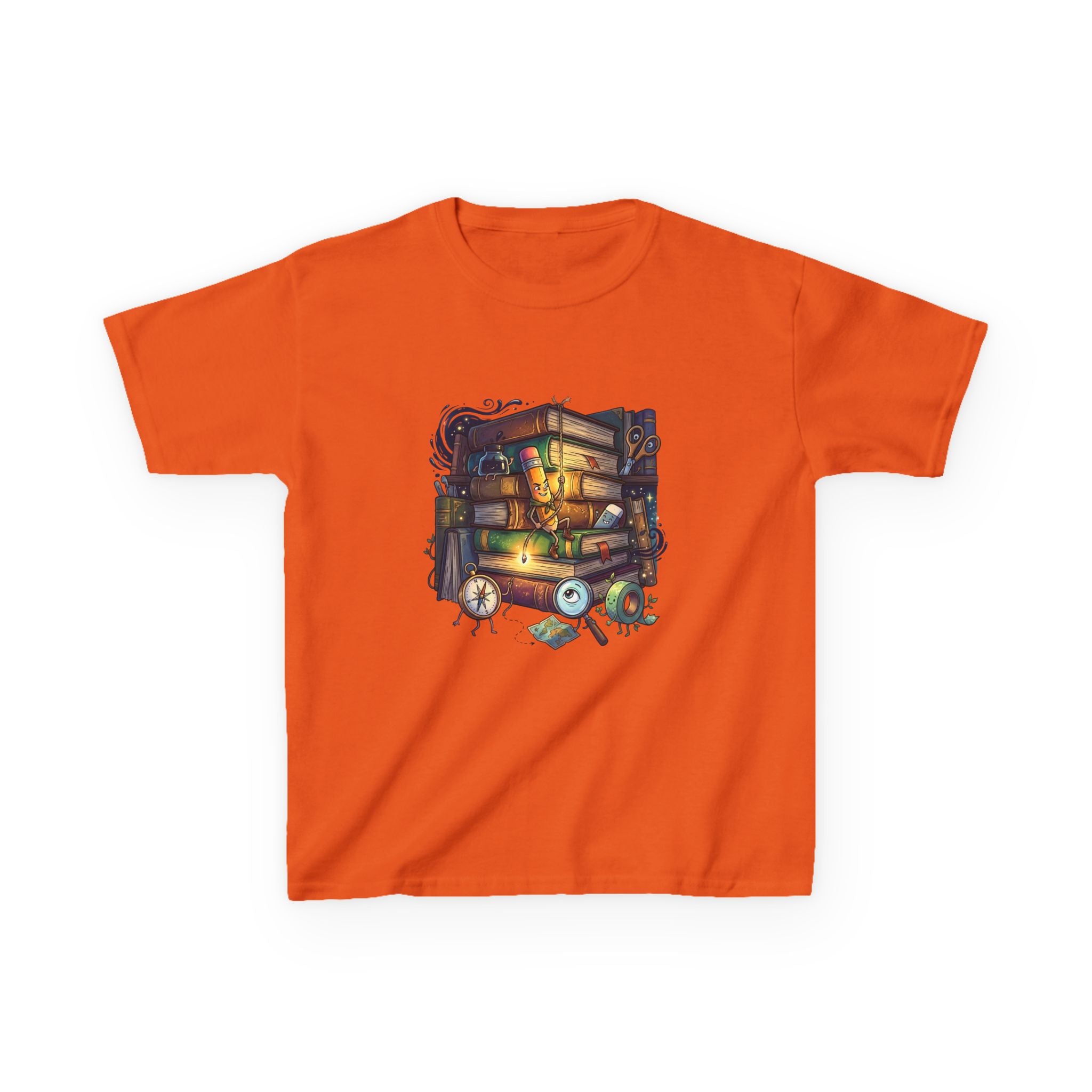 Kids Tee - Learning Adventure Books | Whimsical Storybook Gift
