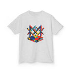 Kids Tee - Bauhaus Geometric Design Tools Graphic | Primary Colors