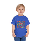 Toddler T-Shirt - Vibrant Whimsical Creatures | Doodle Art