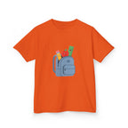 Kids Back to School Tee - Cute School Supplies Cartoon | 2026