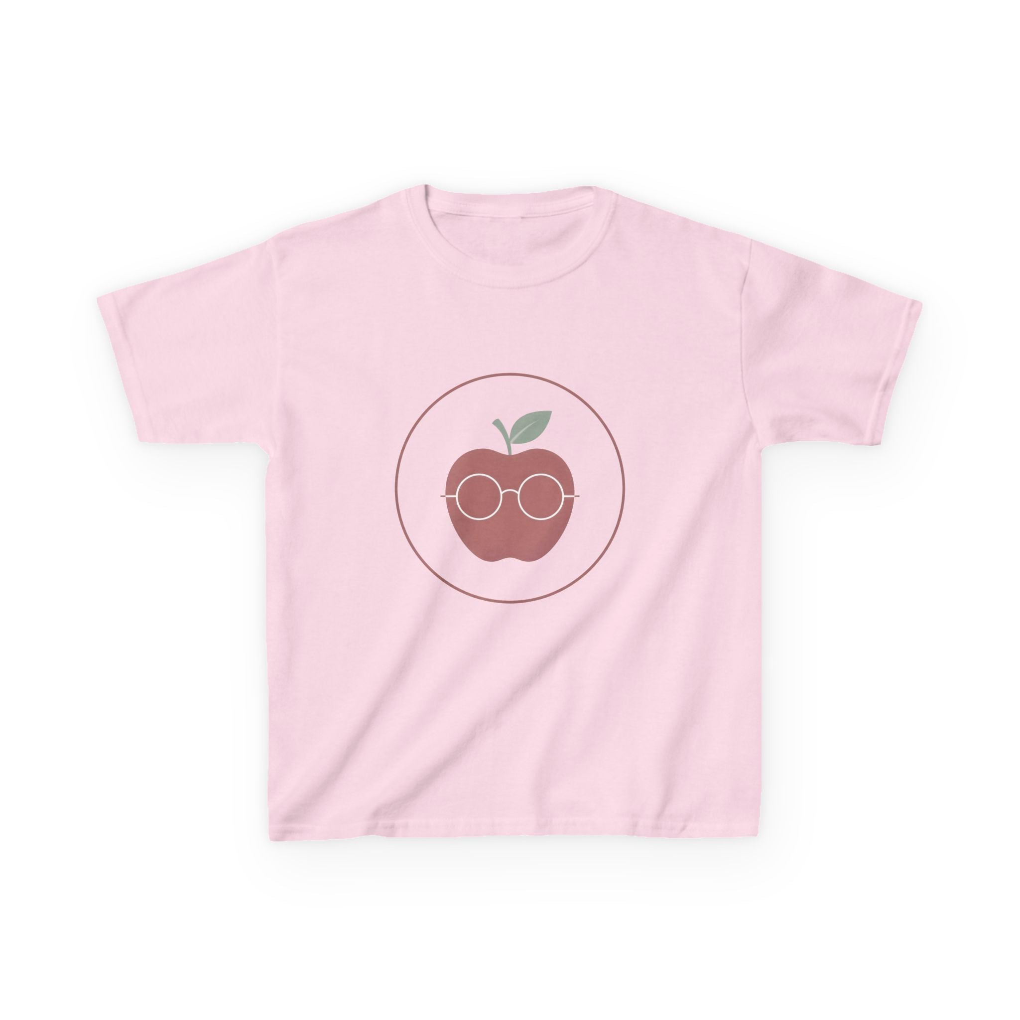 Kids Tee - Smart Apple with Glasses | Education & School