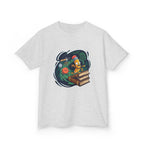 Kids School Supplies Tee - Whimsical Cartoon Design | Back to School