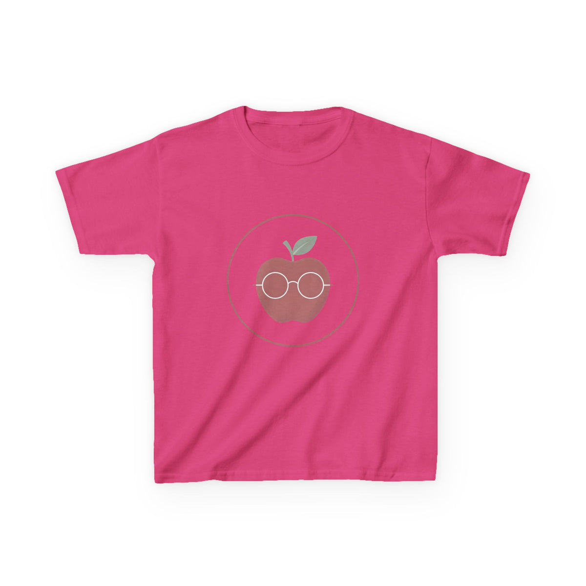 Kids Tee - Smart Apple with Glasses | Education & School