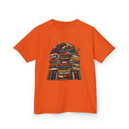 Kids Magic Studies Tee - Whimsical Fantasy Books & Goblin Geometry