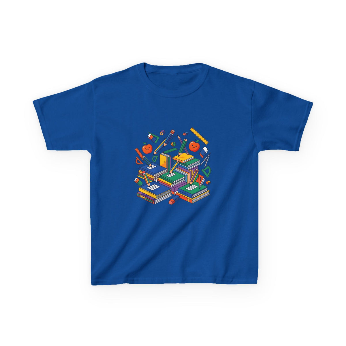 Kids School Supplies Tee - Colorful Education Design | Back to School