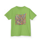 Kids Mythical Phoenix Tee - Energetic Psychedelic Art