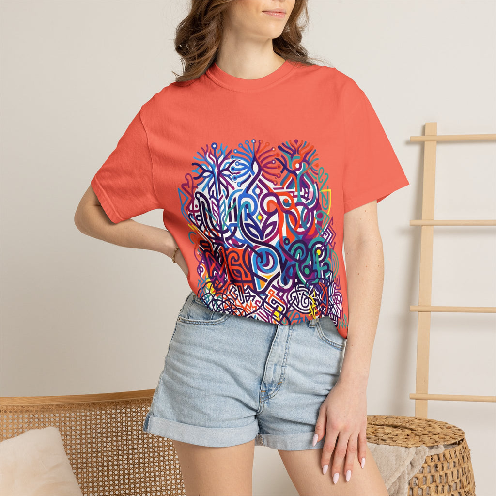 Unisex T-Shirt - Modern Abstract Organic Geometric Art | Comfort