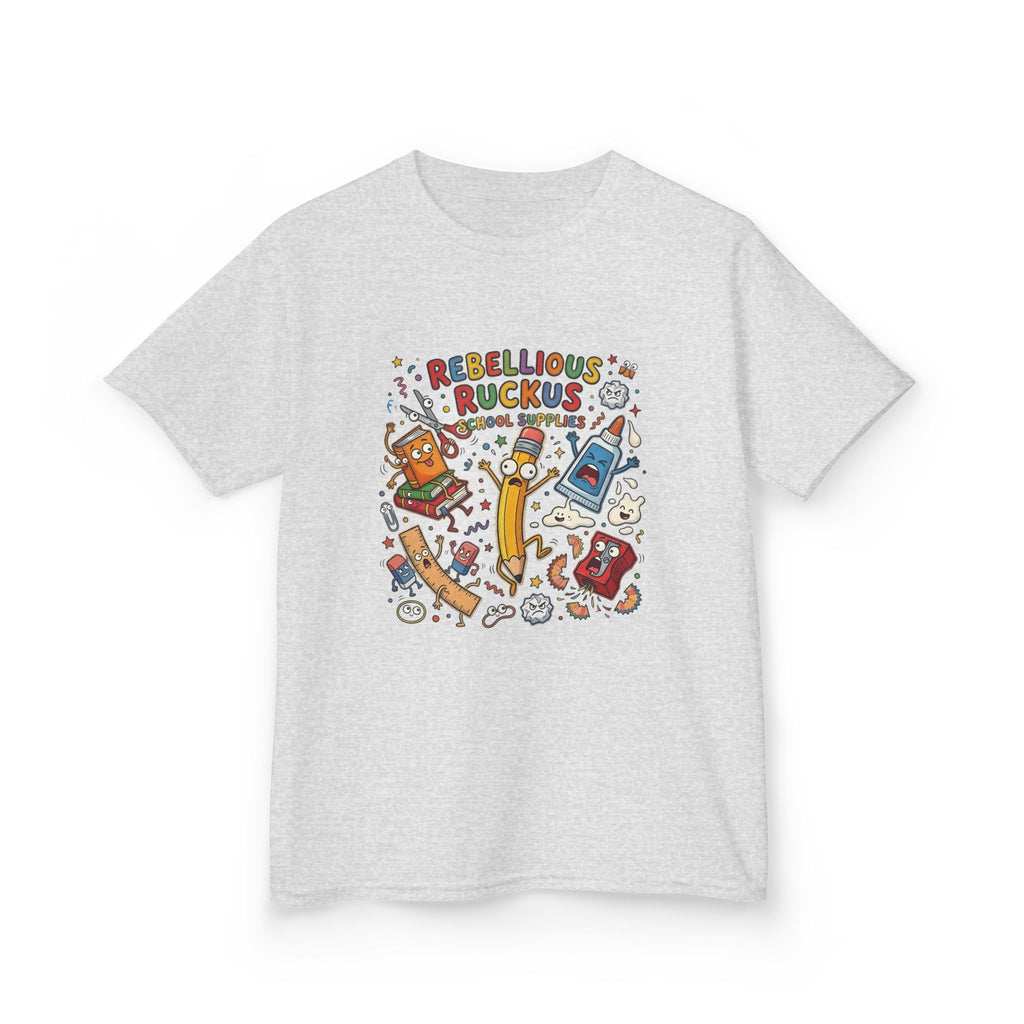 Kids Tee - Rebellious Ruckus School Supplies T-Shirt