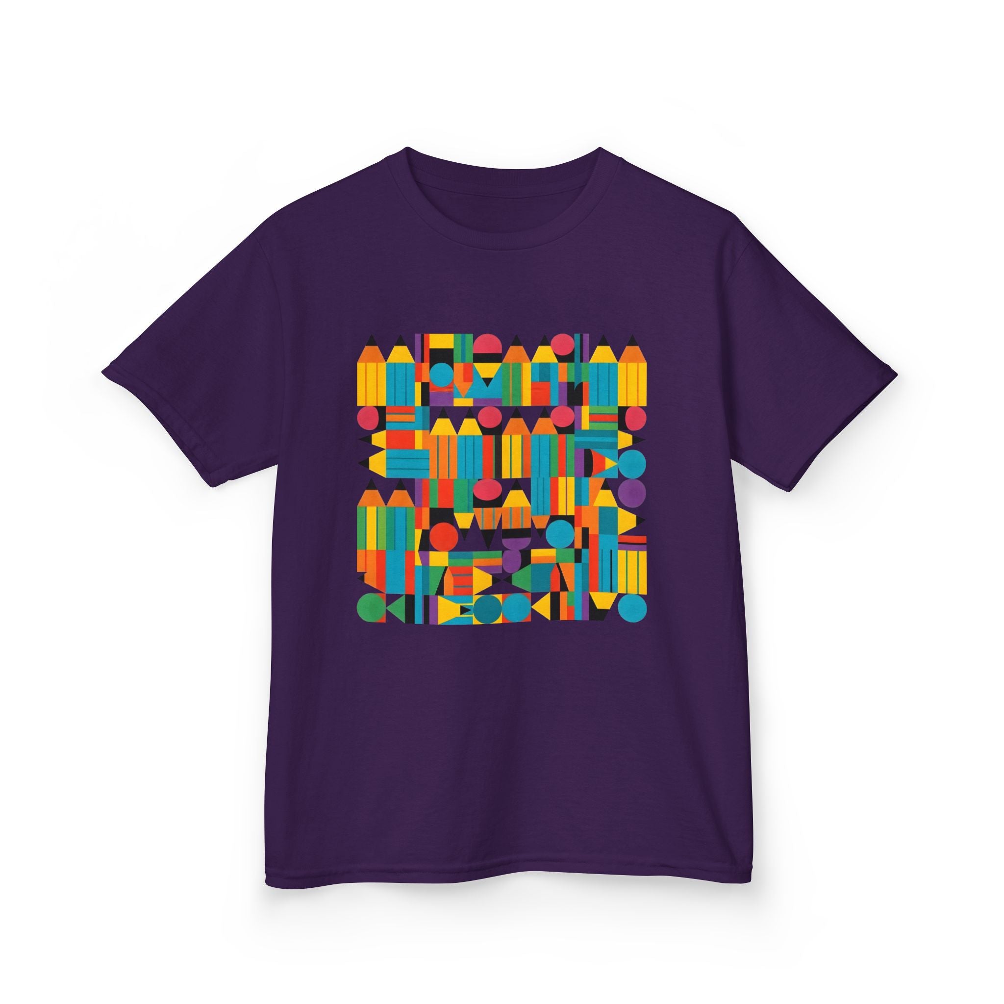 Kids Tee - Playful Geometric Abstract | Modern Art
