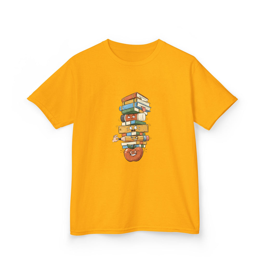 Kids T-Shirt - Funny School Supplies Cartoon | Back to School