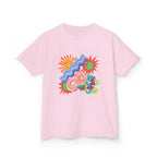 Kids T-Shirt - Playful Candy Explosion Abstract Art