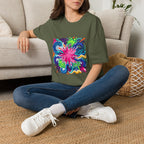 Abstract T-Shirt - Vibrant Graffiti Explosion | Unisex