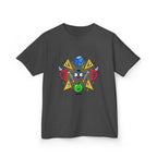 Kids Tee - Cartoon School Supplies & Learning Design | Back to School