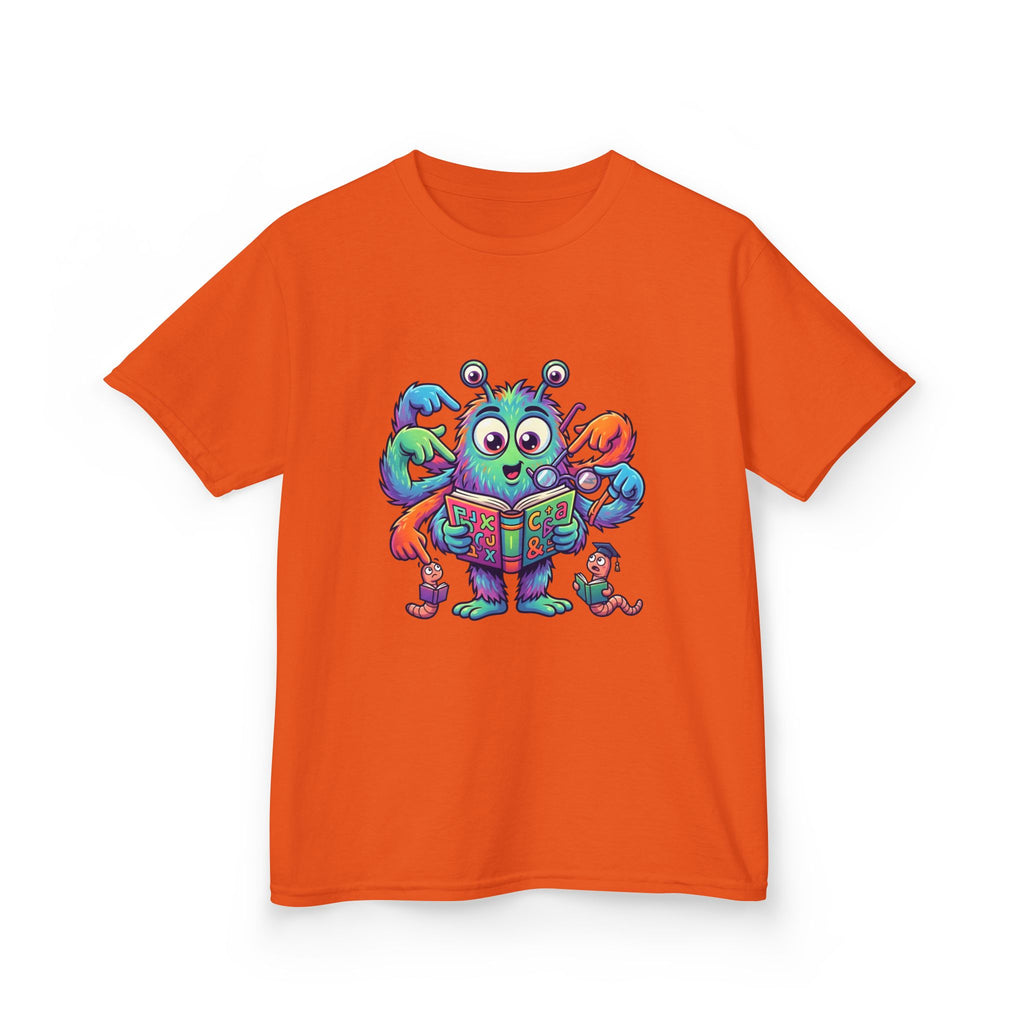 Cute Monster Kids Tee - Learning & Education T-Shirt