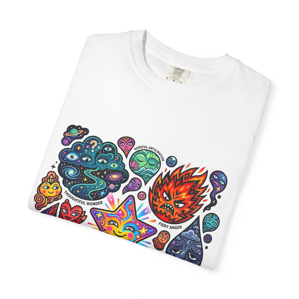 Comfort Colors T-Shirt - Psychedelic Emotions Art | Mental Health