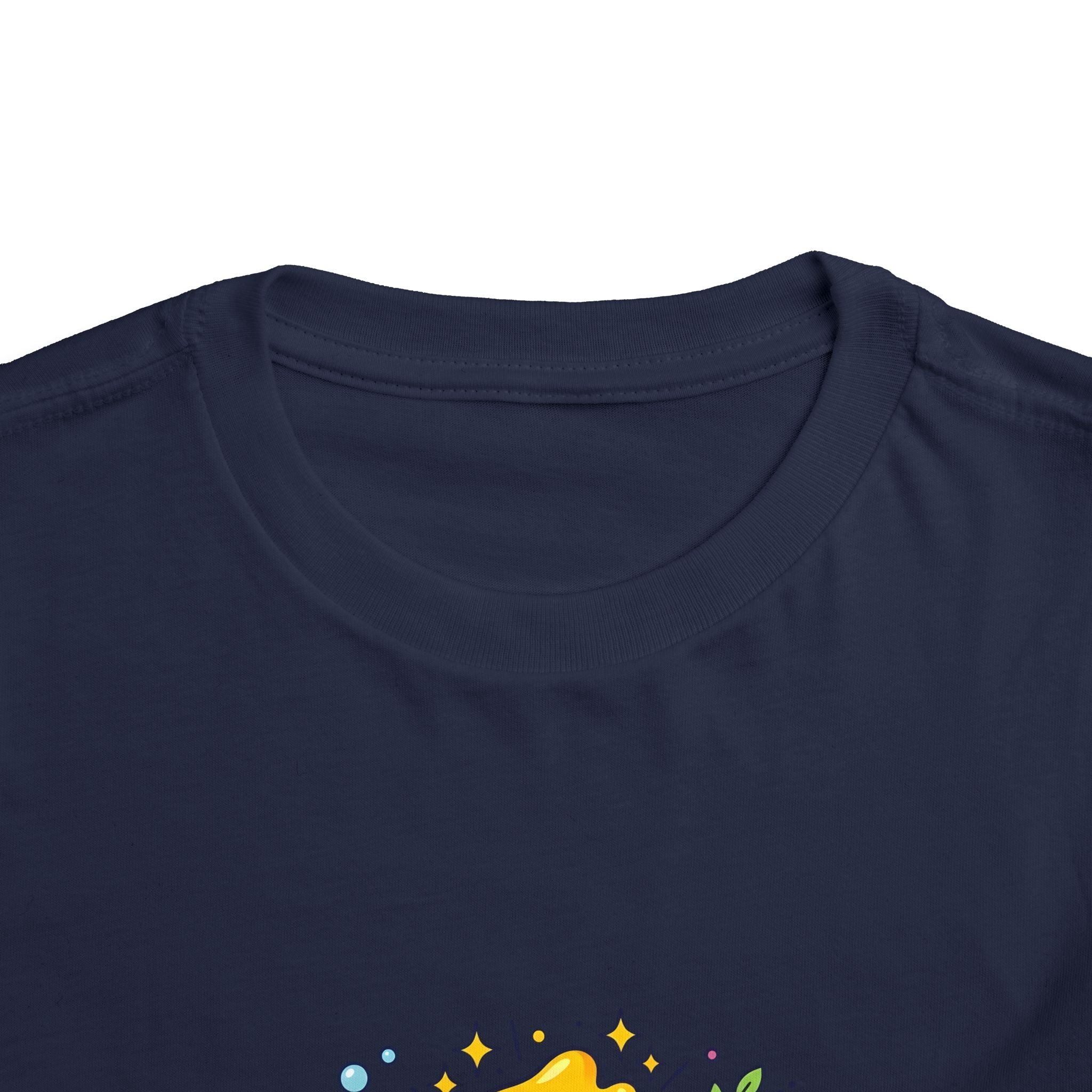 Toddler Monster Tee - Cute Happy Colorful Cartoon Kids Shirt