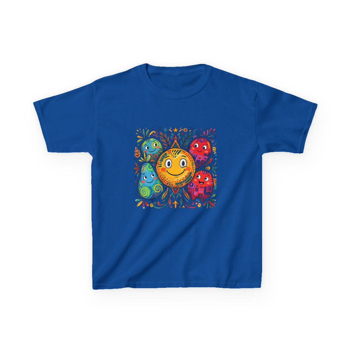 Kids Tee - Happy Friends & Colorful Joy | Playful Character Gift