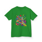 Kids T-Shirt - Geometric School Supplies Tee | Back to School