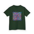 Kids Tee - Retro Geometric Kaleidoscope Abstract | 90s Aesthetic Top